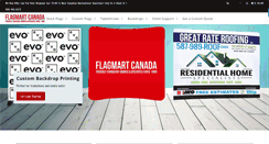 Desktop Screenshot of flagmartcanada.com